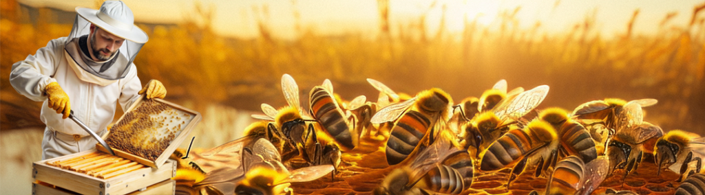 Bee Keeping India Banner